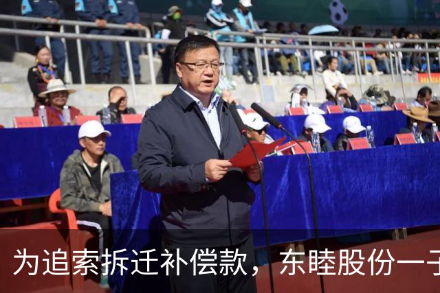 为追索拆迁补偿款，东睦股份一子公司起诉地方政府，自述被拖欠3120万元