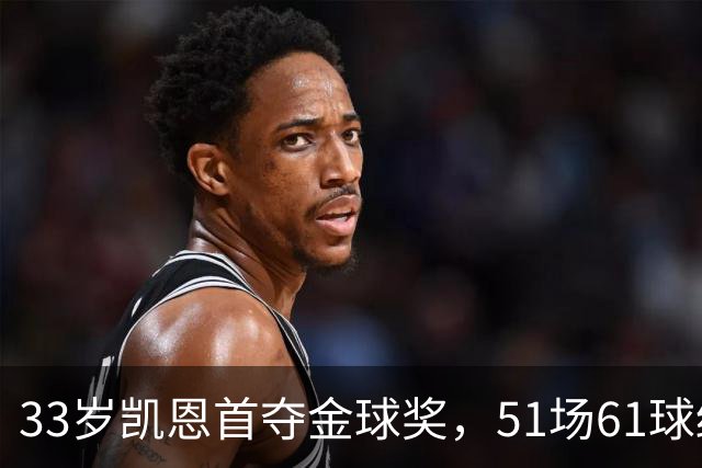 33岁凯恩首夺金球奖，51场61球终于圆梦